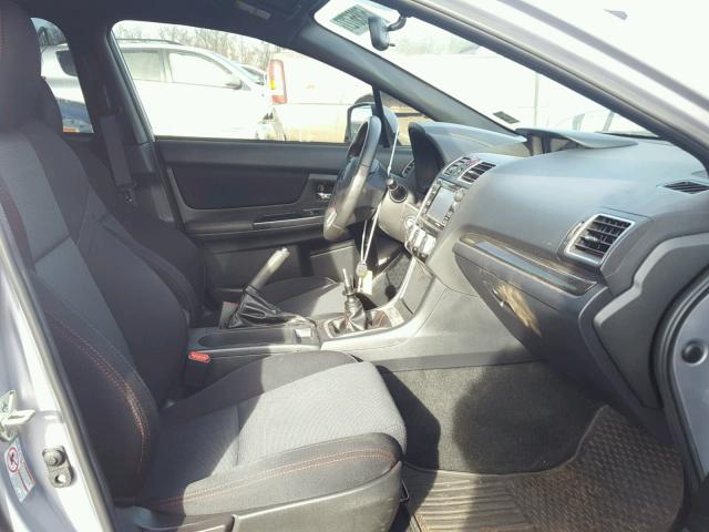 JF1VA1B69H9833027 - 2017 SUBARU WRX SILVER photo 5