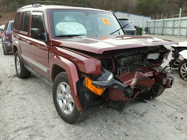 1J8HG58288C112484 - 2008 JEEP COMMANDER BURGUNDY photo 1