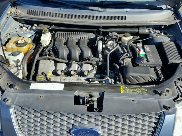 1FMZK05105GA05468 - 2005 FORD FREESTYLE BLUE photo 7