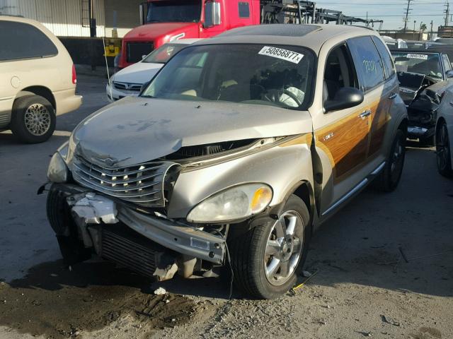 3C8FY68825T585950 - 2005 CHRYSLER PT CRUISER GOLD photo 2