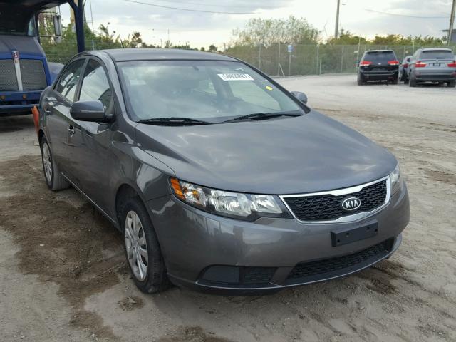 KNAFU4A2XD5690982 - 2013 KIA FORTE EX SILVER photo 1