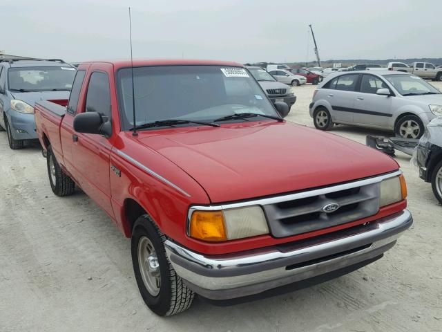 1FTCR14U9TPA72672 - 1996 FORD RANGER SUP RED photo 1