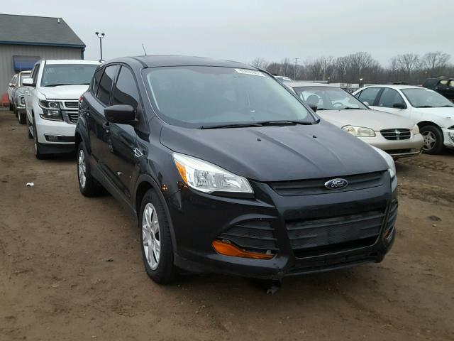 1FMCU0F70EUB14064 - 2014 FORD ESCAPE S BLACK photo 1