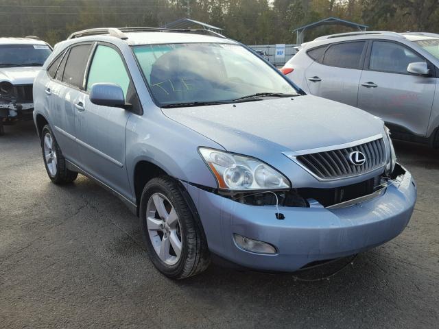 2T2GK31U07C016495 - 2007 LEXUS RX 350 BLUE photo 1