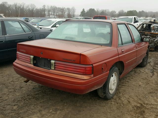 1G1LD55M3TY287049 - 1996 CHEVROLET CORSICA ORANGE photo 4