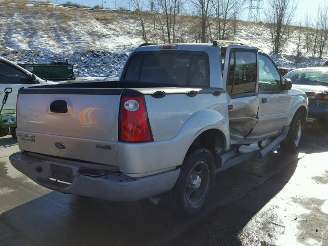 1FMZU67K15UA43229 - 2005 FORD EXPLORER S SILVER photo 4