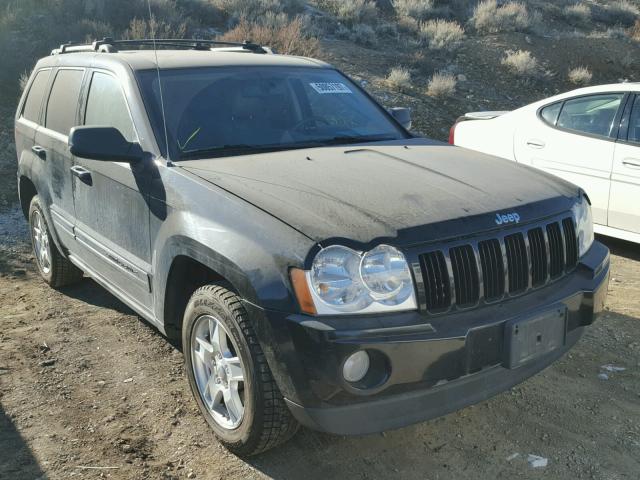 1J8HR48N76C335241 - 2006 JEEP GRAND CHER BLACK photo 1