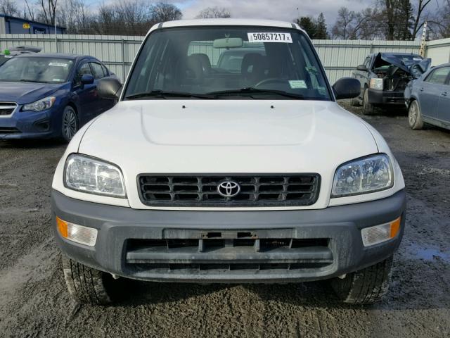 JT3HP10V0X7133475 - 1999 TOYOTA RAV4 WHITE photo 9