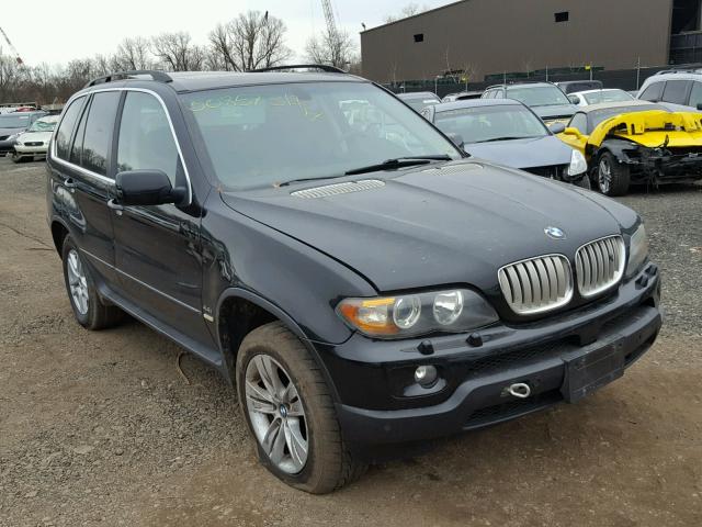 5UXFB53565LV10656 - 2005 BMW X5 4.4I BLACK photo 1