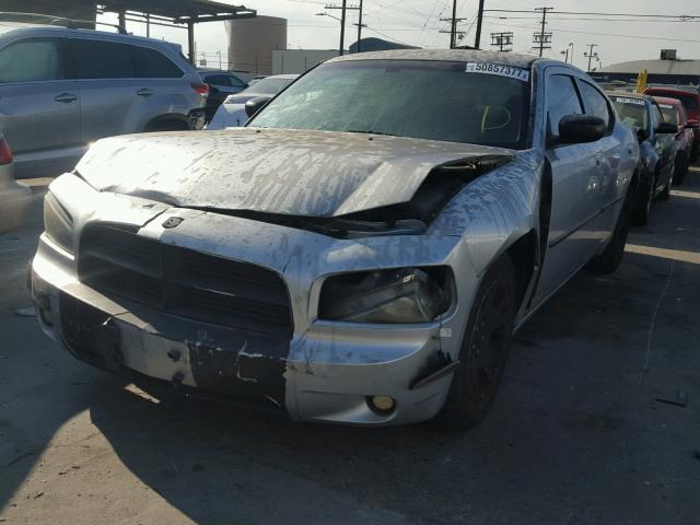 2B3KA43G86H494524 - 2006 DODGE CHARGER SE GRAY photo 2