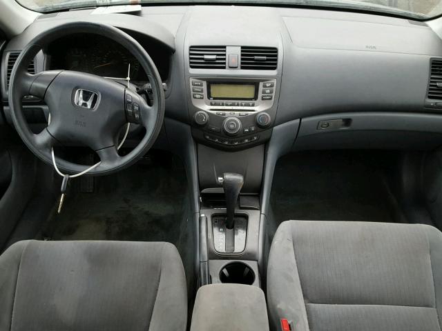 1HGCM56373A015160 - 2003 HONDA ACCORD LX BLUE photo 9