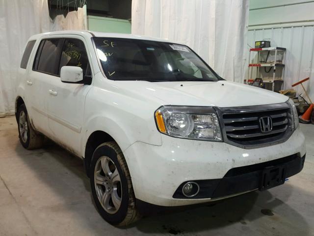 5FNYF4H51CB056530 - 2012 HONDA PILOT EXL WHITE photo 1