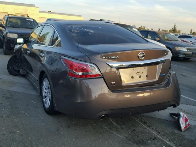 1N4AL3AP2EN212763 - 2014 NISSAN ALTIMA 2.5 BROWN photo 3