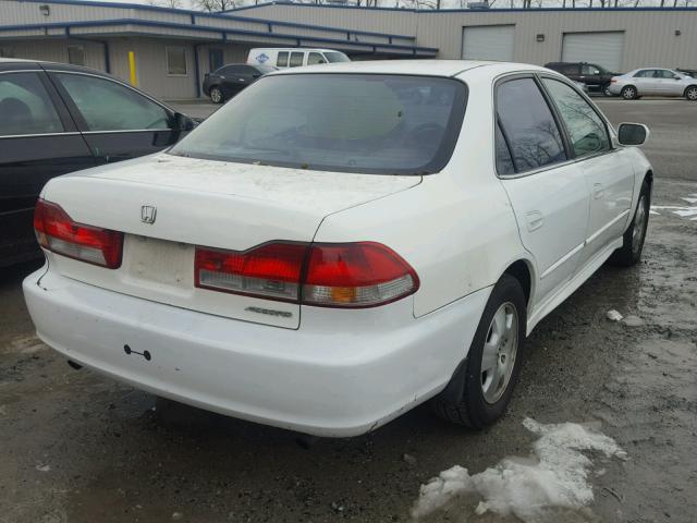 1HGCG16571A040476 - 2001 HONDA ACCORD EX WHITE photo 4