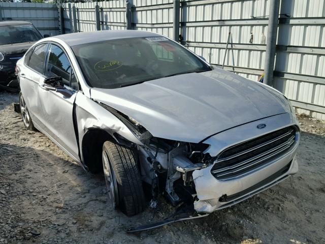 1FA6P0H7XE5384358 - 2014 FORD FUSION SE SILVER photo 1