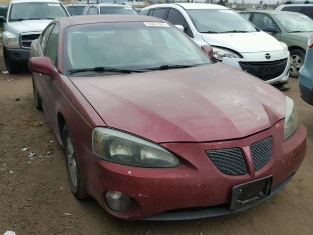 2G2WP552261208377 - 2006 PONTIAC GRAND PRIX RED photo 1