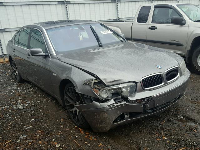 WBAGN63494DS45442 - 2004 BMW 745 LI GRAY photo 1