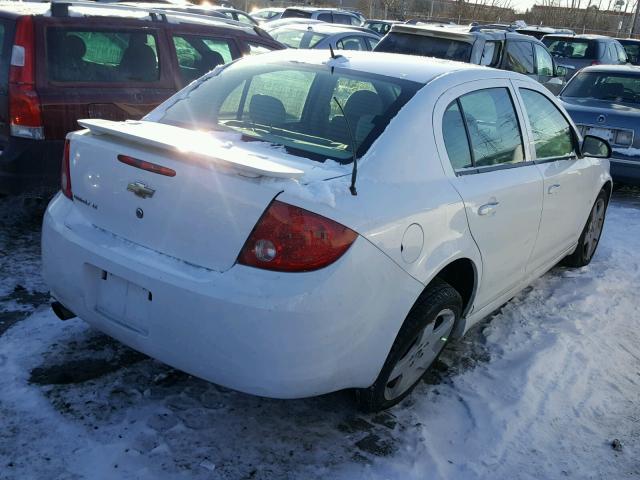 1G1AT58HX97267629 - 2009 CHEVROLET COBALT LT WHITE photo 4