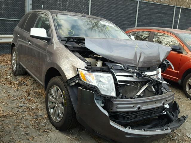 2FMDK4KC7ABA45622 - 2010 FORD EDGE LIMIT GRAY photo 1