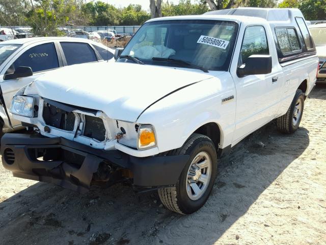 1FTKR1AD0BPB18338 - 2011 FORD RANGER WHITE photo 2