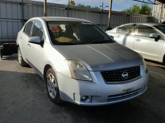 3N1AB61E88L623685 - 2008 NISSAN SENTRA 2.0 SILVER photo 1