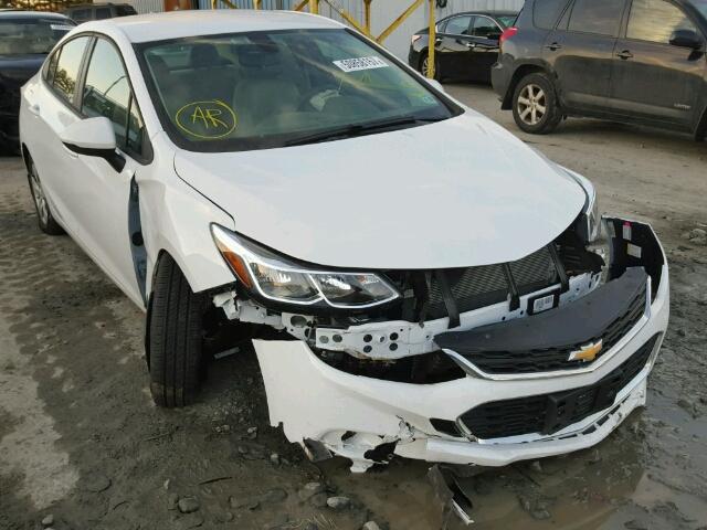 1G1BC5SM9H7188090 - 2017 CHEVROLET CRUZE LS WHITE photo 1