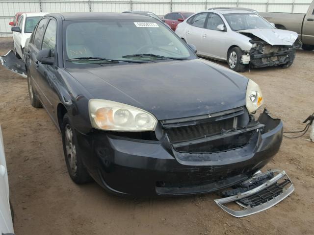 1G1ZT53F96F206377 - 2006 CHEVROLET MALIBU LT BLACK photo 1
