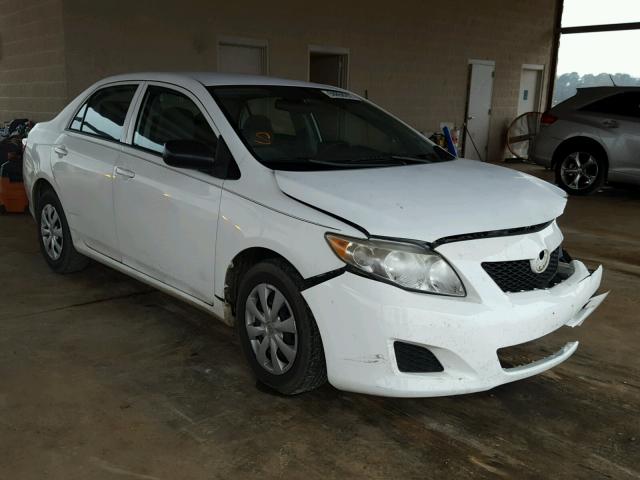 1NXBU4EE4AZ250971 - 2010 TOYOTA COROLLA BA WHITE photo 1