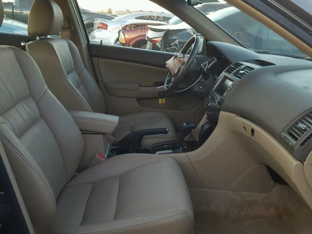 1HGCM66867A072375 - 2007 HONDA ACCORD EX GRAY photo 5