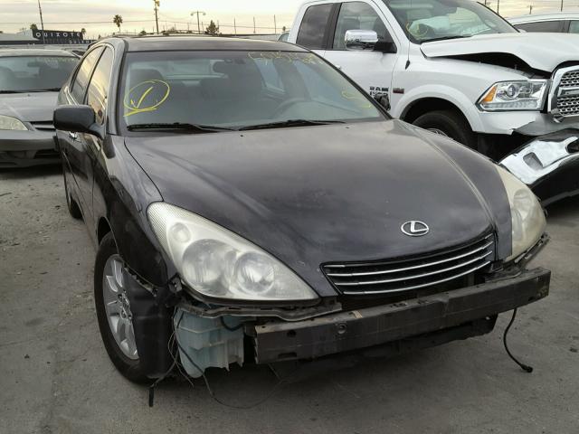 JTHBA30G840017444 - 2004 LEXUS ES 330 BLACK photo 1