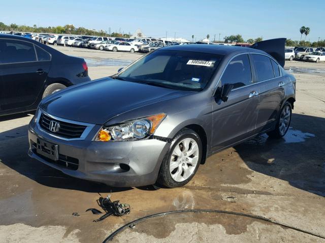 1HGCP36859A022074 - 2009 HONDA ACCORD EXL CHARCOAL photo 2