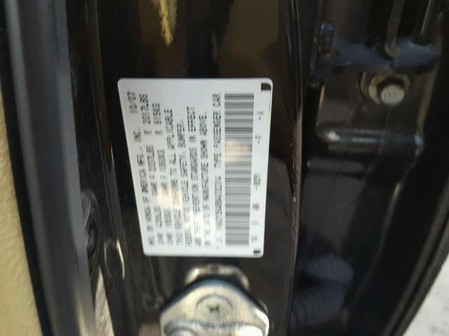 1HGCP26488A032314 - 2008 HONDA ACCORD LXP BLACK photo 10