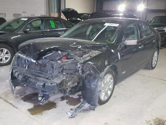 3LNDL2L33BR774722 - 2011 LINCOLN MKZ HYBRID BLACK photo 2