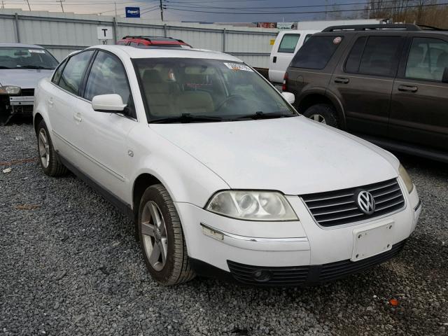 WVWTH63B84P093708 - 2004 VOLKSWAGEN PASSAT GLX WHITE photo 1