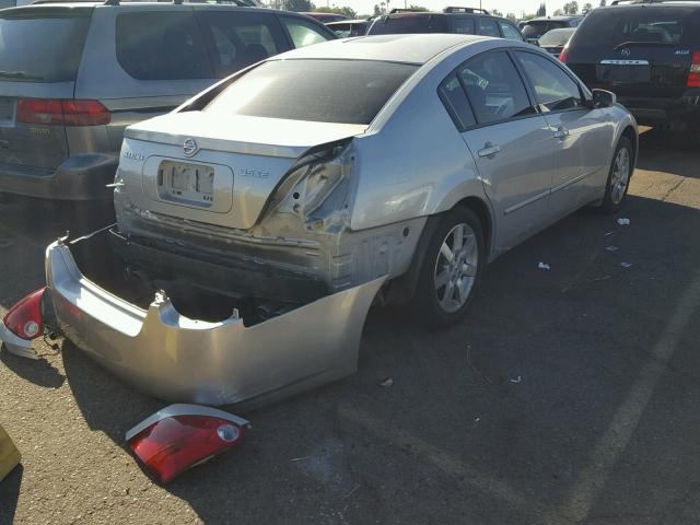 1N4BA41E76C863494 - 2006 NISSAN MAXIMA SE SILVER photo 4