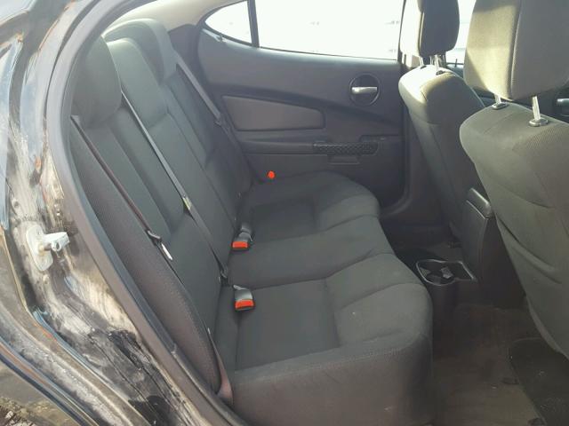 2G2WP552861303879 - 2006 PONTIAC GRAND PRIX BLACK photo 6