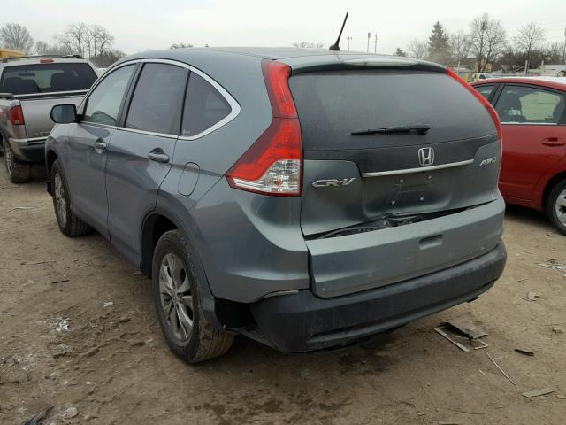 5J6RM4H51CL039292 - 2012 HONDA CR-V EX GREEN photo 3