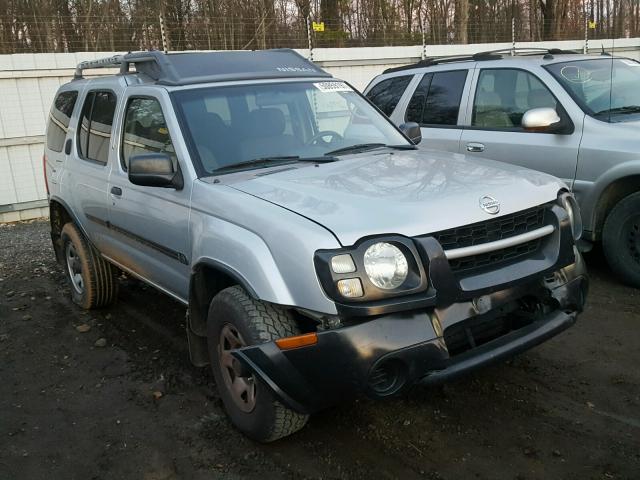 5N1ED28T54C680756 - 2004 NISSAN XTERRA XE SILVER photo 1