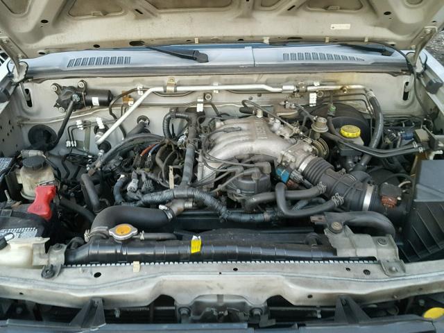 5N1ED28T54C680756 - 2004 NISSAN XTERRA XE SILVER photo 7