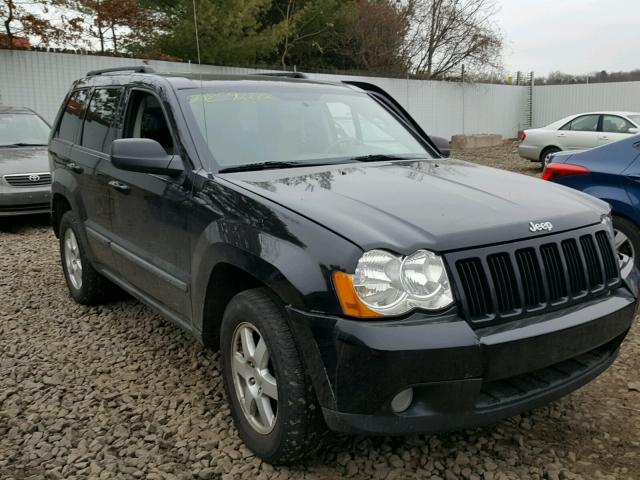 1J8GR48K58C117240 - 2008 JEEP GRAND CHER BLACK photo 1