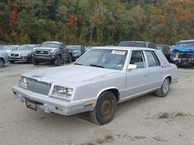 1C3BT56K3HC193734 - 1987 CHRYSLER NEW YORKER 灰色 照片 2