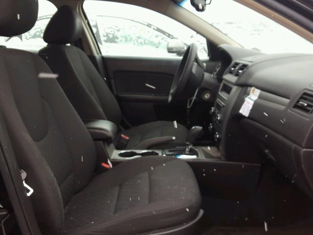 3FAHP0HA2BR133962 - 2011 FORD FUSION SE BLACK photo 5