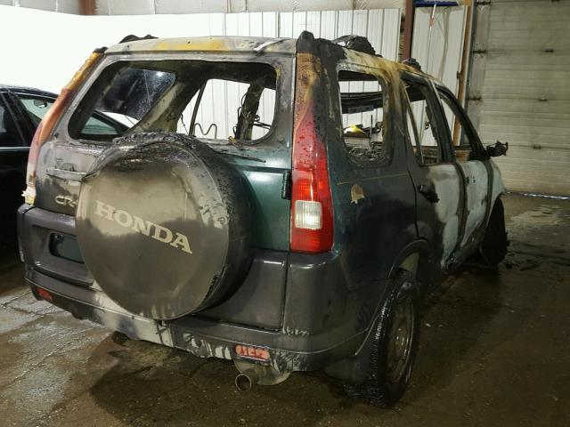 JHLRD78813C006670 - 2003 HONDA CR-V EX GREEN photo 4