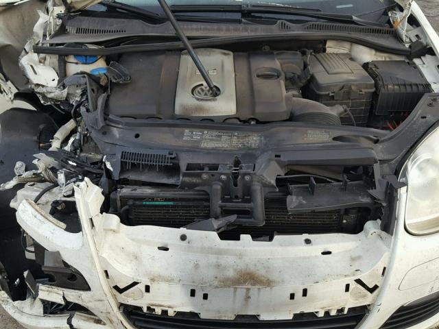 3VWRF71K86M742907 - 2006 VOLKSWAGEN JETTA 2.5 WHITE photo 7