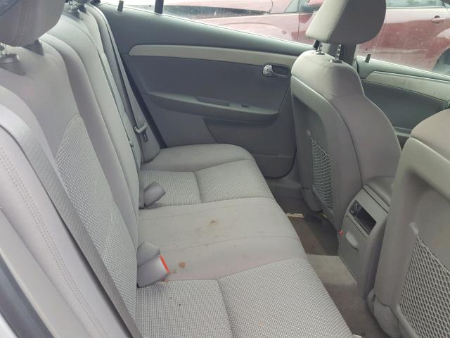 1G1ZB5EB0AF195811 - 2010 CHEVROLET MALIBU LS 银色 照片 6