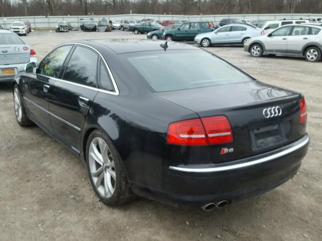 WAUPN94E18N005682 - 2008 AUDI S8 QUATTRO BLACK photo 3