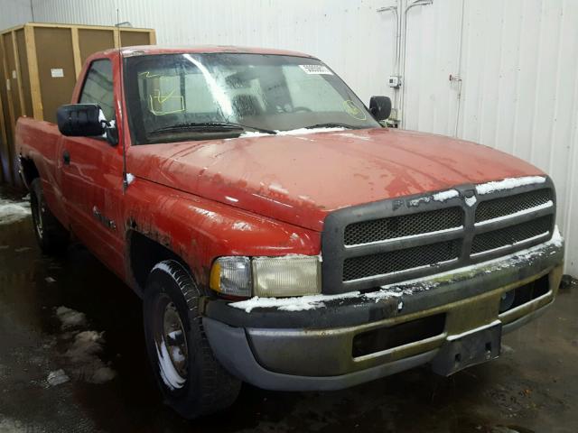 1B7HC16X6RS623323 - 1994 DODGE RAM 1500 RED photo 1