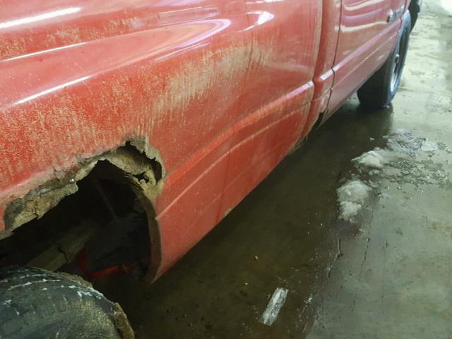 1B7HC16X6RS623323 - 1994 DODGE RAM 1500 RED photo 9