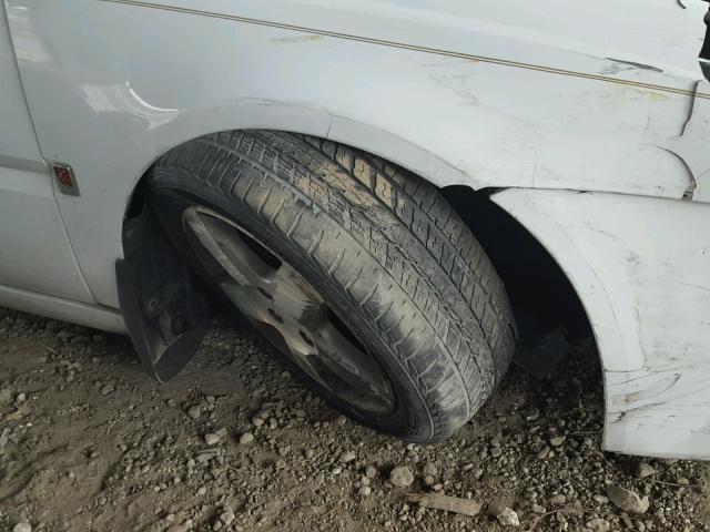 1G8AL55F77Z108928 - 2007 SATURN ION LEVEL WHITE photo 9