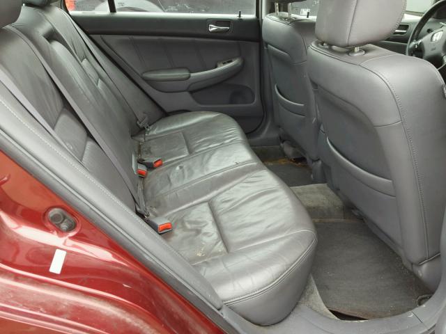 1HGCM56815A074638 - 2005 HONDA ACCORD EX MAROON photo 6